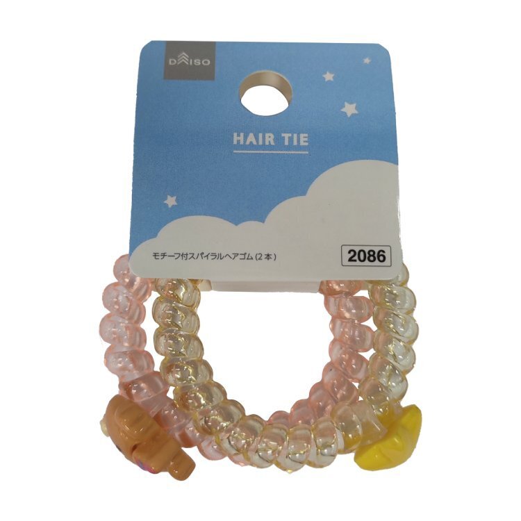 髮圈/螺旋 2入