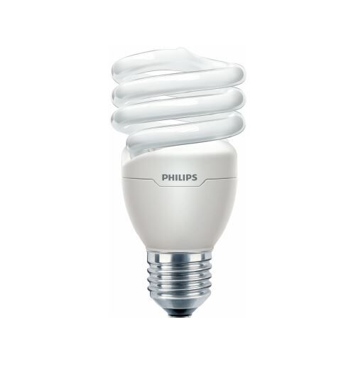 飛利浦 MINI TORNADO 8W E27 T2 6500K 日光 節能燈