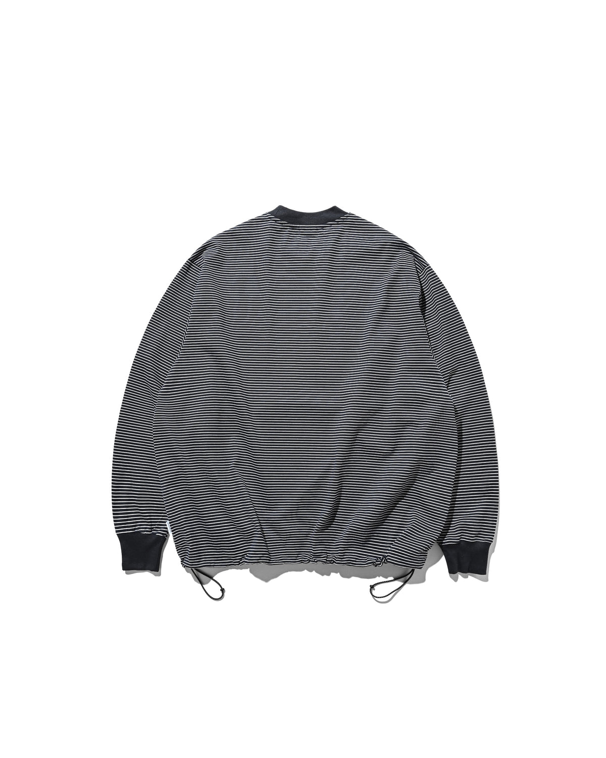 2025AW CLESSTE  "C"STRIPED L/S T-SHIRT WITH DRAWSTRINGS 條紋 長袖 長T 現貨 CLS-TE-2528