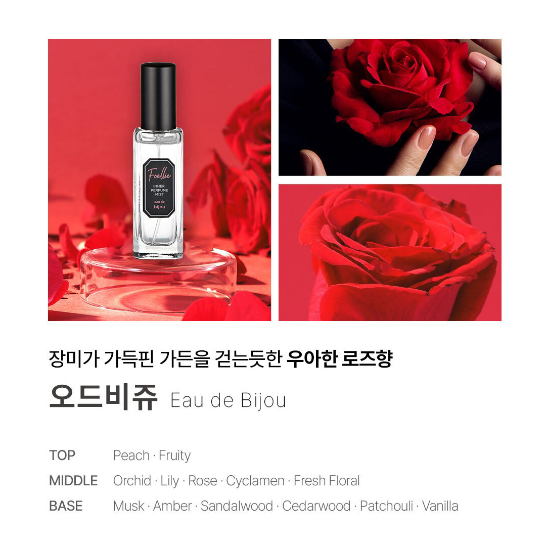 Foellie Eau de Bijou 玫瑰味私處香水噴霧 20ml