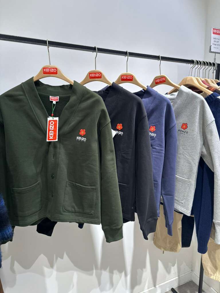 【直播】KENZO LL103164 男裝 小LOGO刺繡外套(FD55SW4464ME)