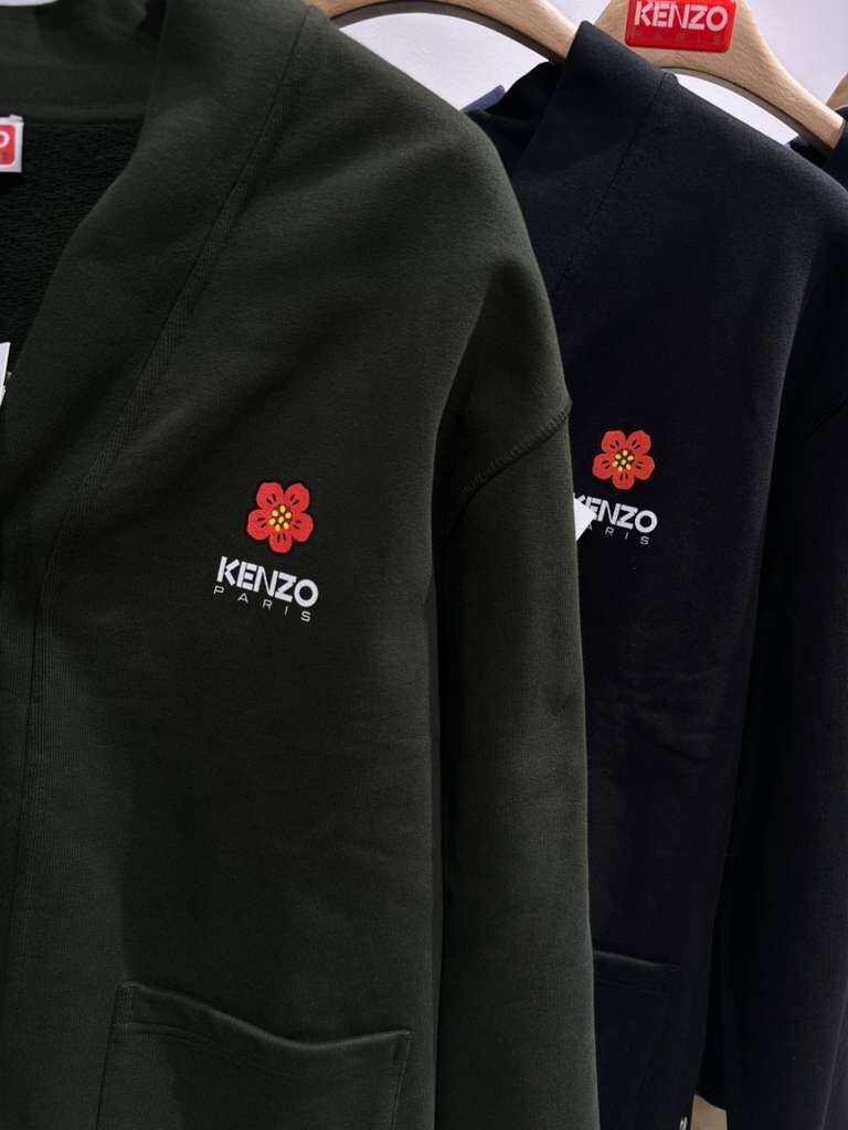 【直播】KENZO LL103164 男裝 小LOGO刺繡外套(FD55SW4464ME)