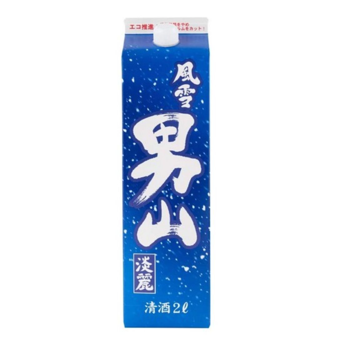 東亞酒造 風雪男山 淡麗 清酒 2000mL