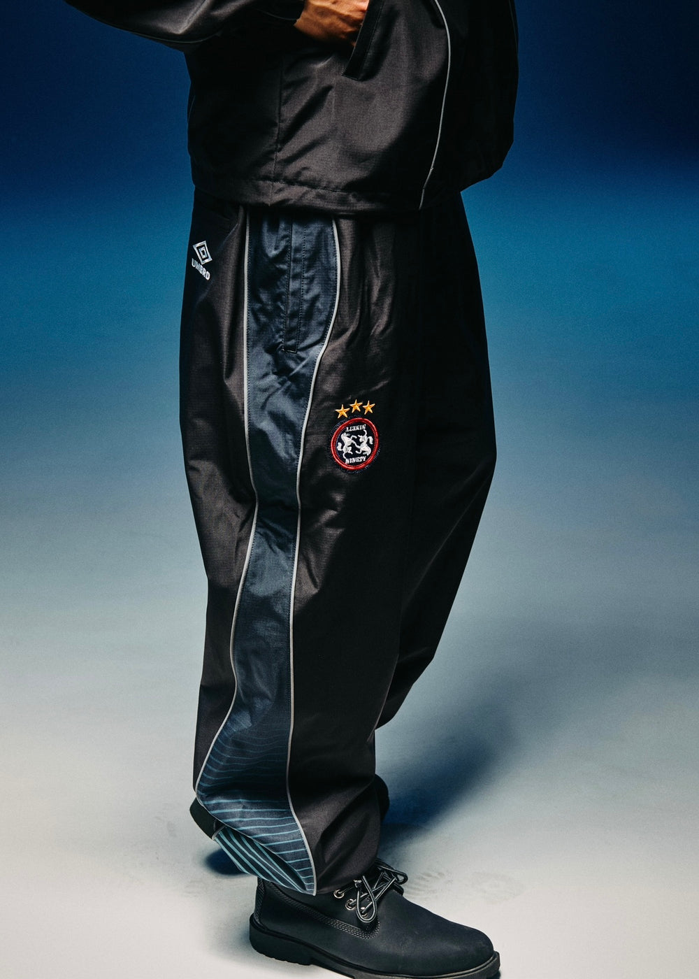 2025AW 9090 × umbro Grad ation Nylon Pants 聯名尼龍運動長褲