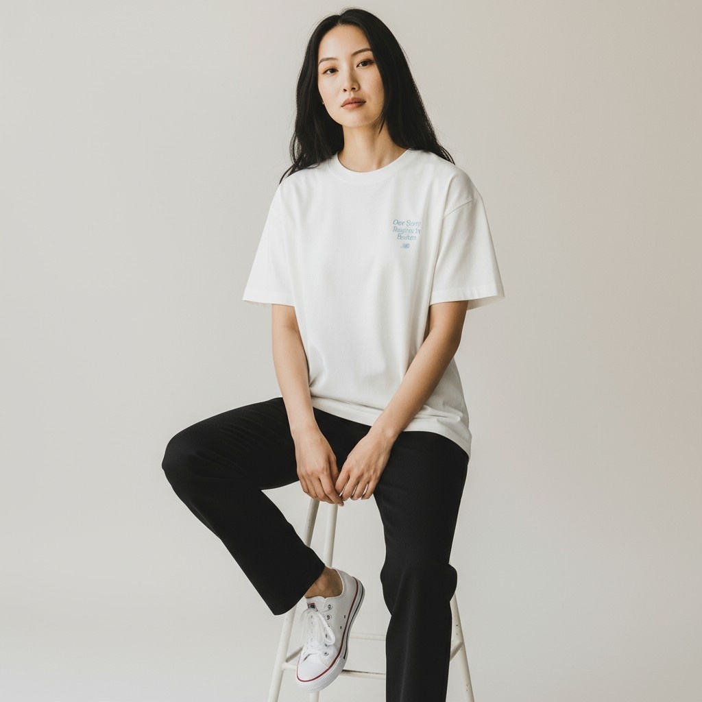 NEW BALANCE 短T NB 上衣 Boston 米杏色 AWT53301CIC