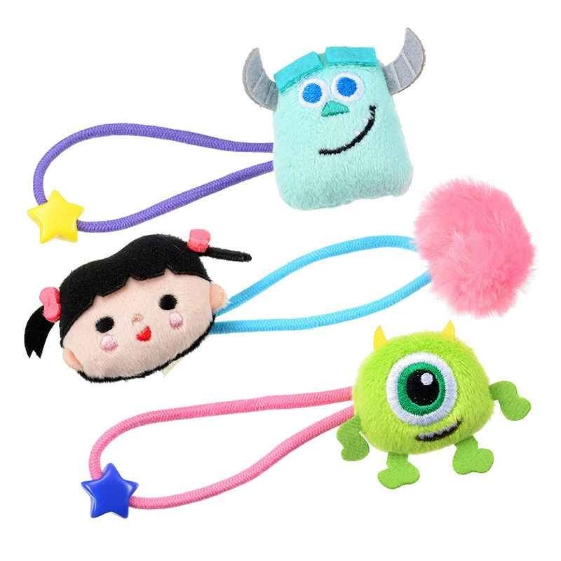 現貨┃日本 Disney 迪士尼 怪獸電力公司 毛怪 大眼仔 阿布 髮圈組