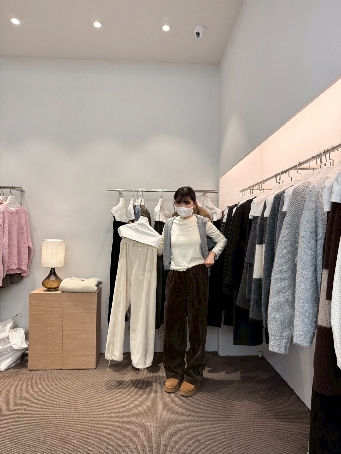 AP5118 橡筋腰親膚束腳休閒褲