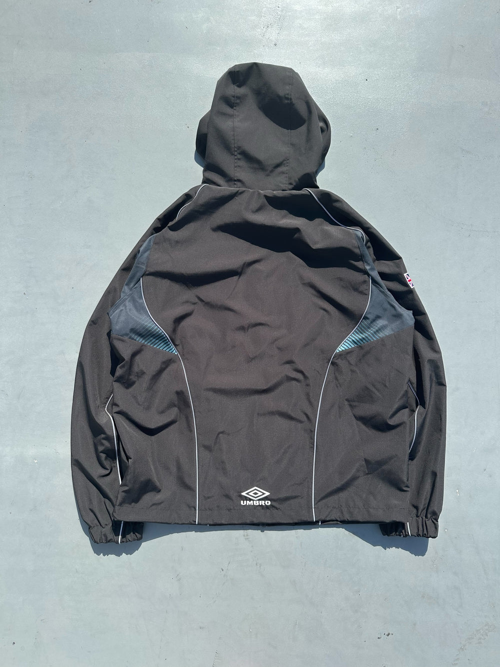 2025AW 9090 × umbro Gradation Nylon Hooded Jascket 聯名