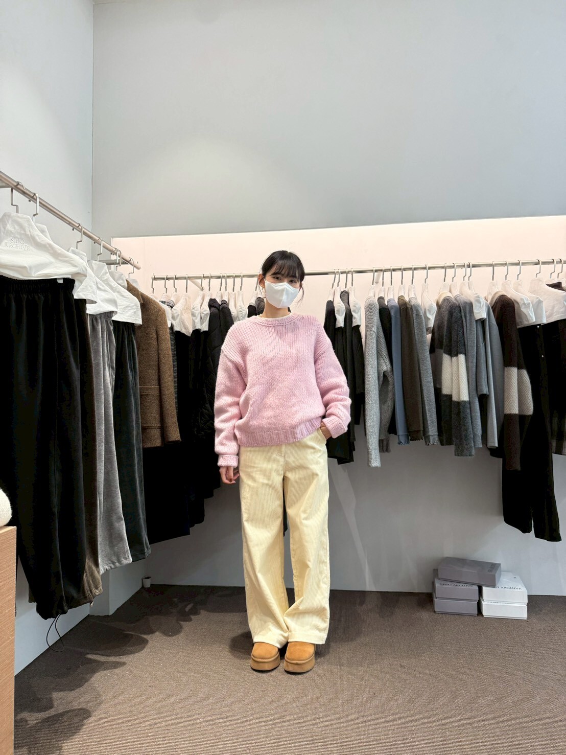 AP5127 明線寬鬆針織上衣