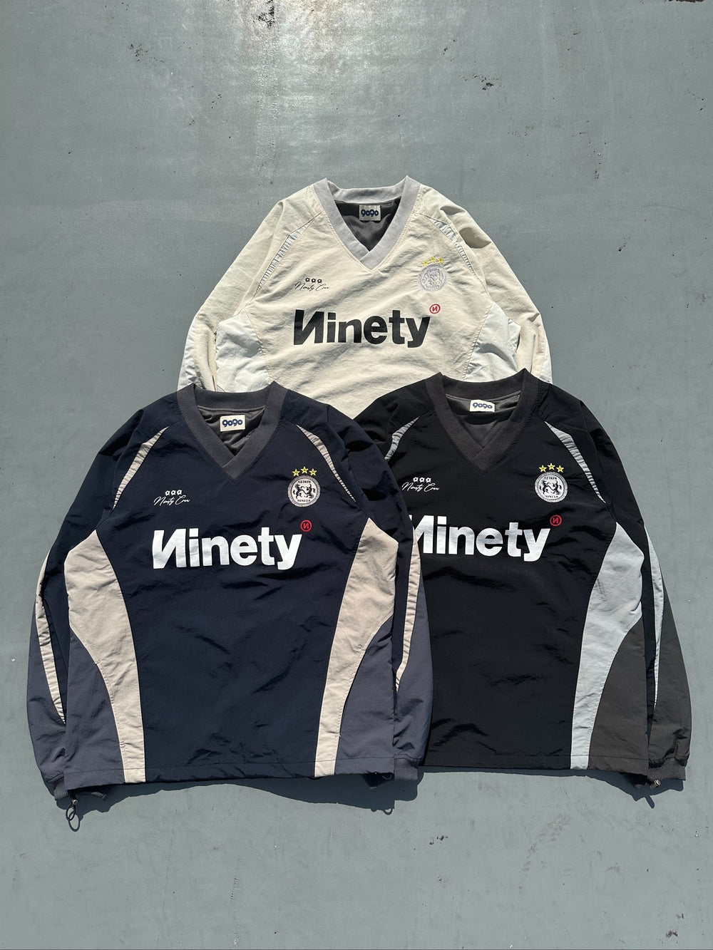 2025AW 9090 Tech City Nylon Pullover 套頭 球衣 足球衫 風衣 長袖 長T 現貨 NN2126