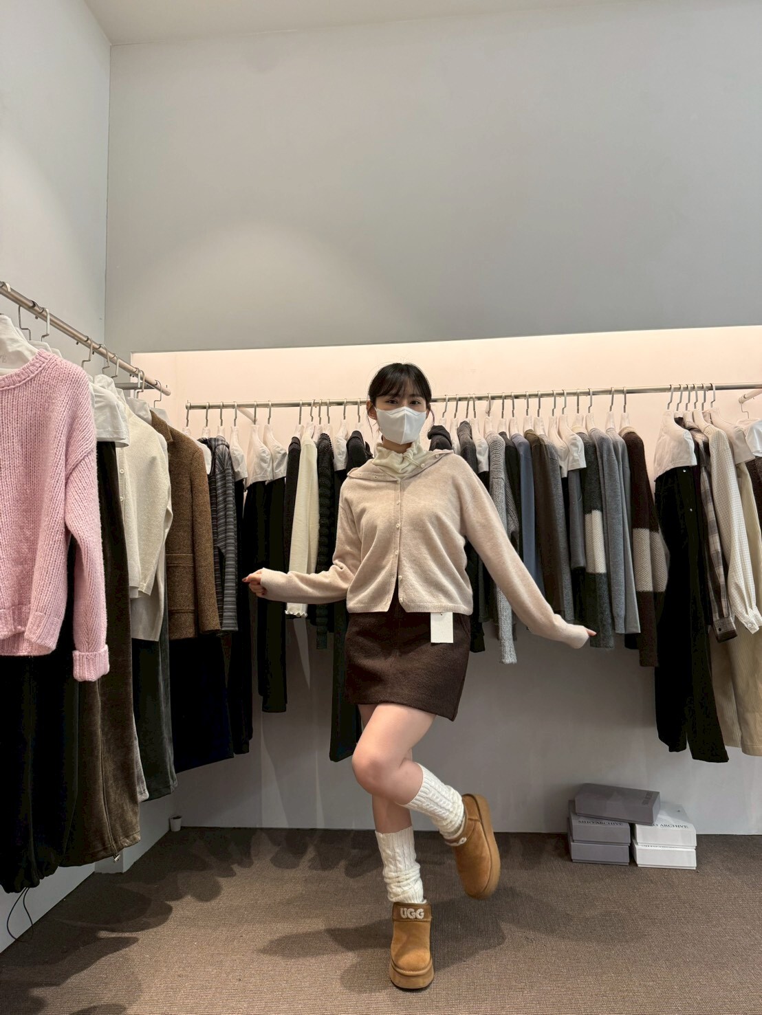 AP5130 超柔軟羊絨連帽小外套