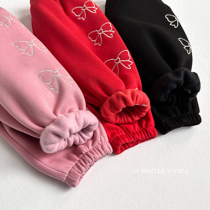 Vivid-I Ribbon Jogger Pants