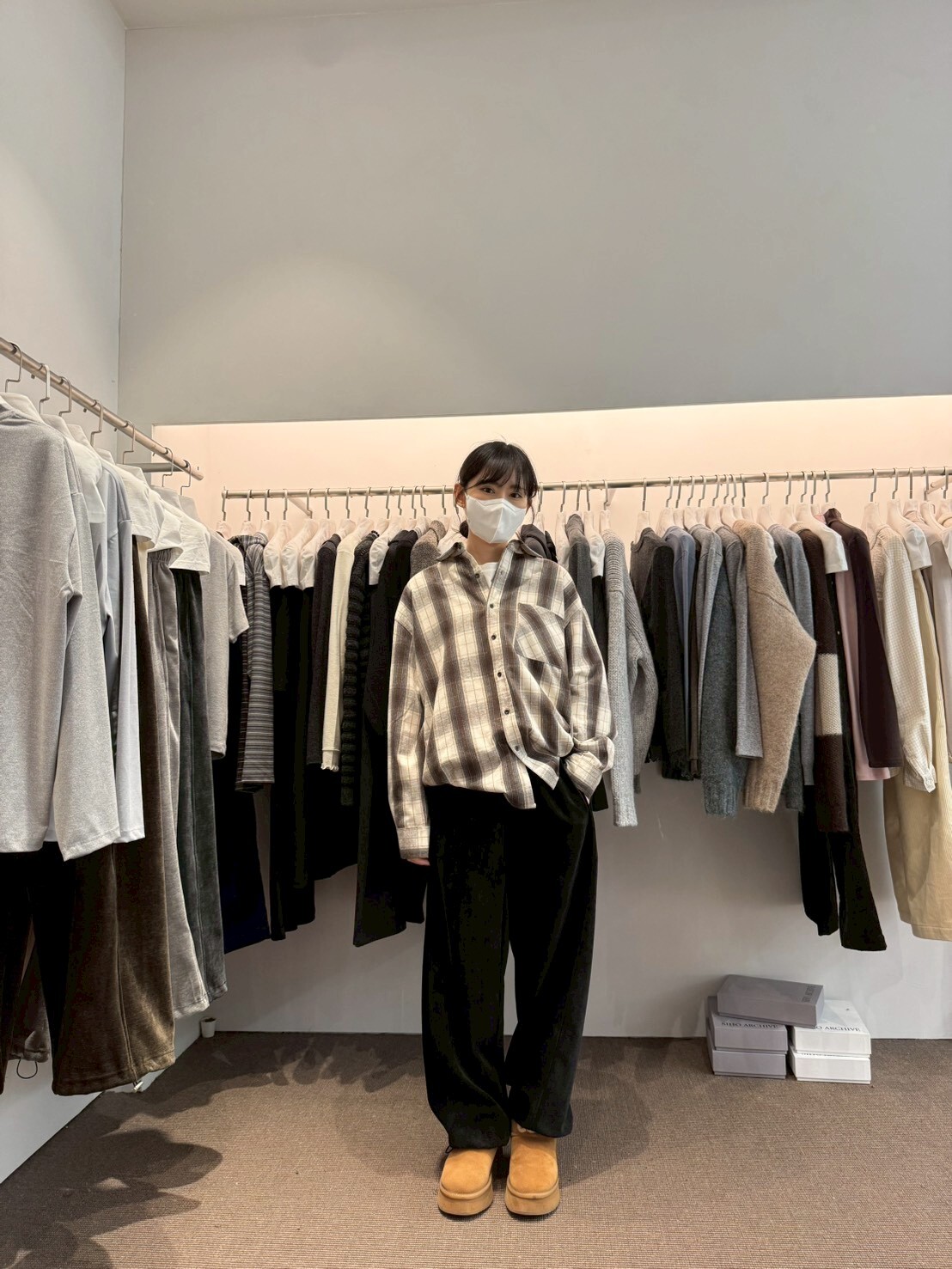 AP5106 格調格仔Polo領單口袋恤衫