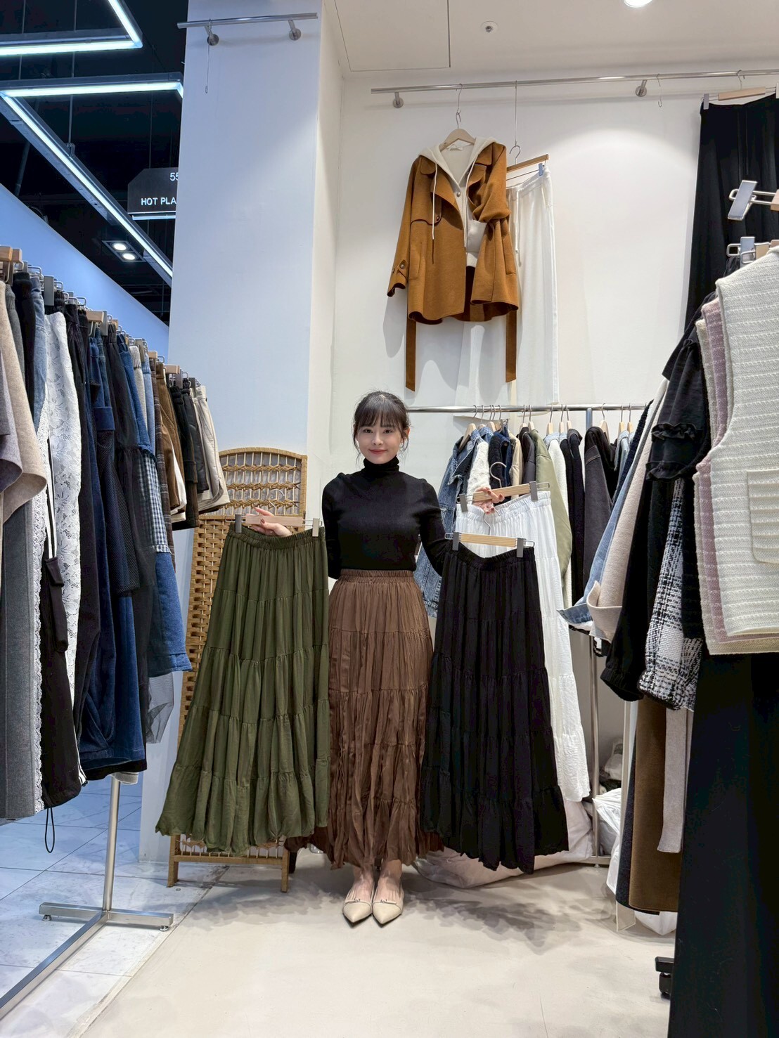 HP5144 層層蛋糕樹紋傘裙