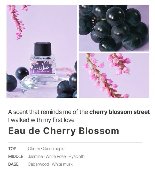 Foellie Eau de Cherry Blossom 櫻花味私密處香水 5ml