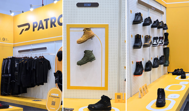 PATORNI 配多利在台灣國際五金工具博覽會x五金工業展（TiTE×IHT）攤位商品擺設照片