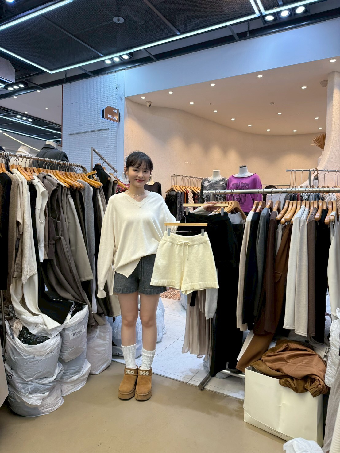 SA5138 羊毛針織短褲