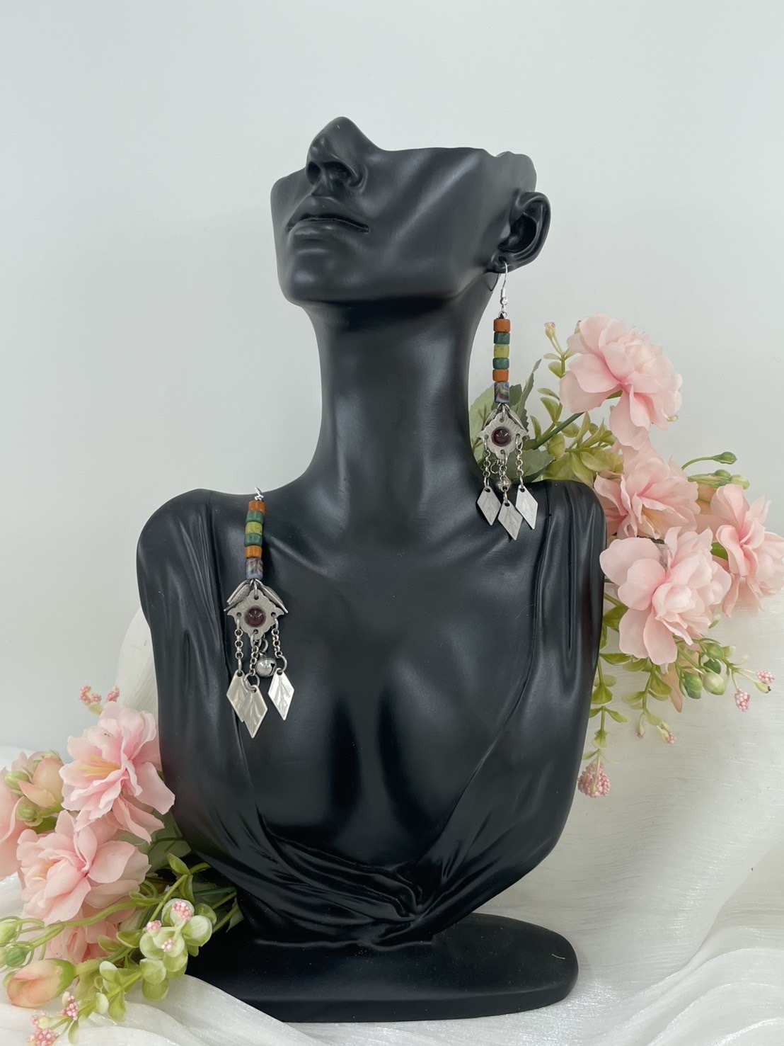 A款No.83串珠耳環