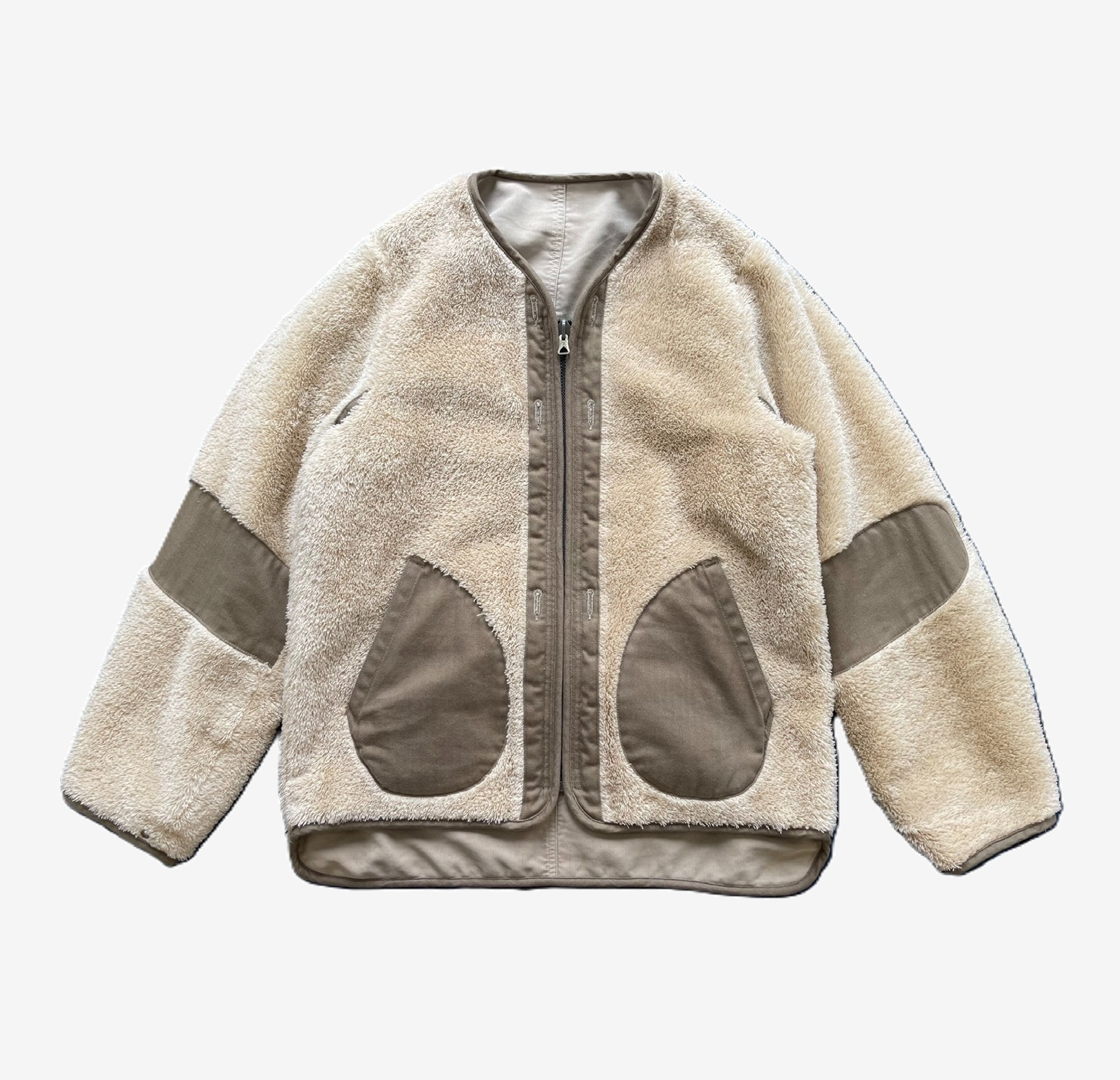 RE-STOCK: VISVIM CONTRARY DEPT IRIS LINER JKT - BEIGE SIZE 1 PRE ORDER ITEM (預訂中)