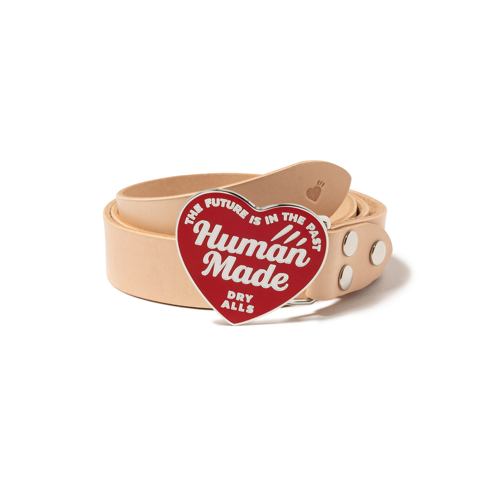 2025AW HUMAN MADE HEART LEATHER BELT 愛心 皮革 皮帶 現貨