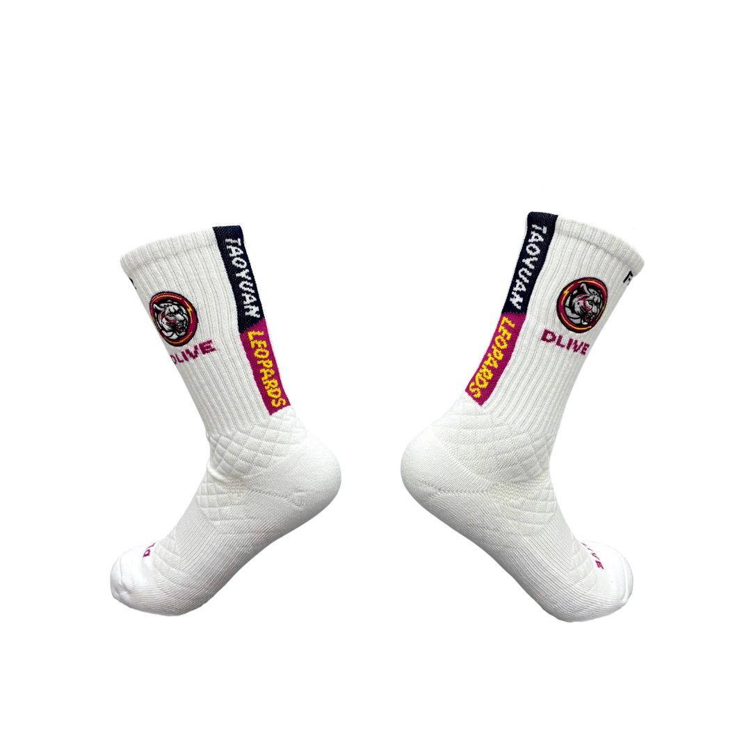 【DLIVE x 雲豹職排】聯名LOGO刺繡襪