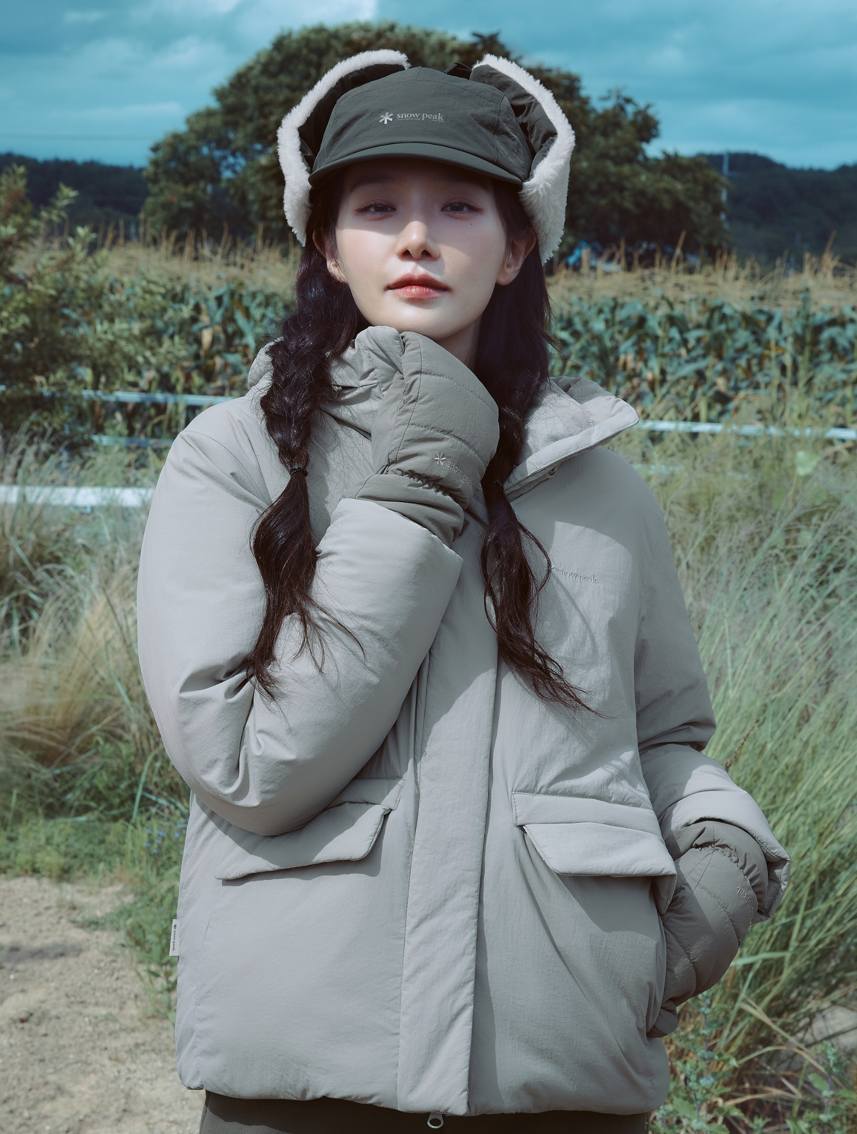 Snow Peak City Camper Women's Hood Heavy Down Jacket