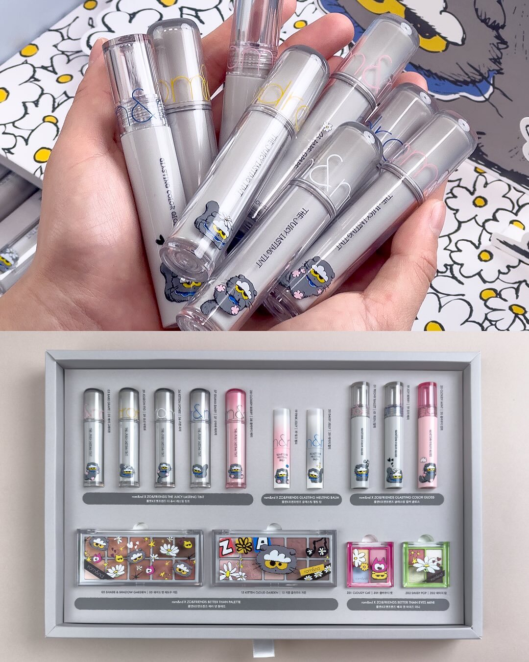 【現貨】GD愛貓聯名彩妝 rom&nd × ZO&FRIENDS ZOA