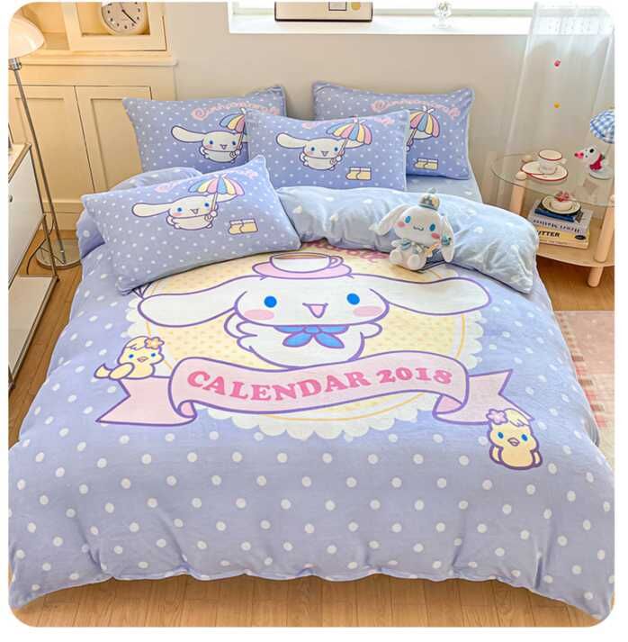 玉桂狗 Sanrio |牛奶絨被套(加厚雙面)