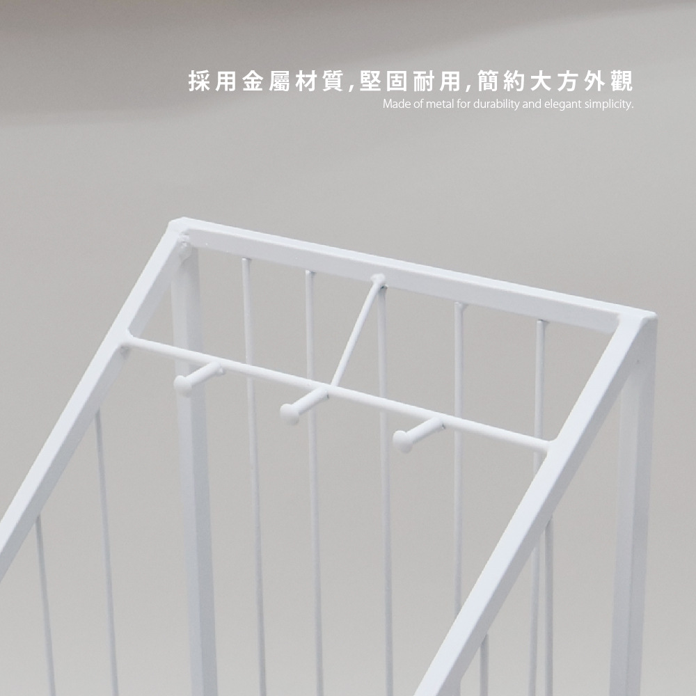 採用金屬材質,堅固耐用,簡約大方外觀。Made of metal for durability and elegant simplicity.