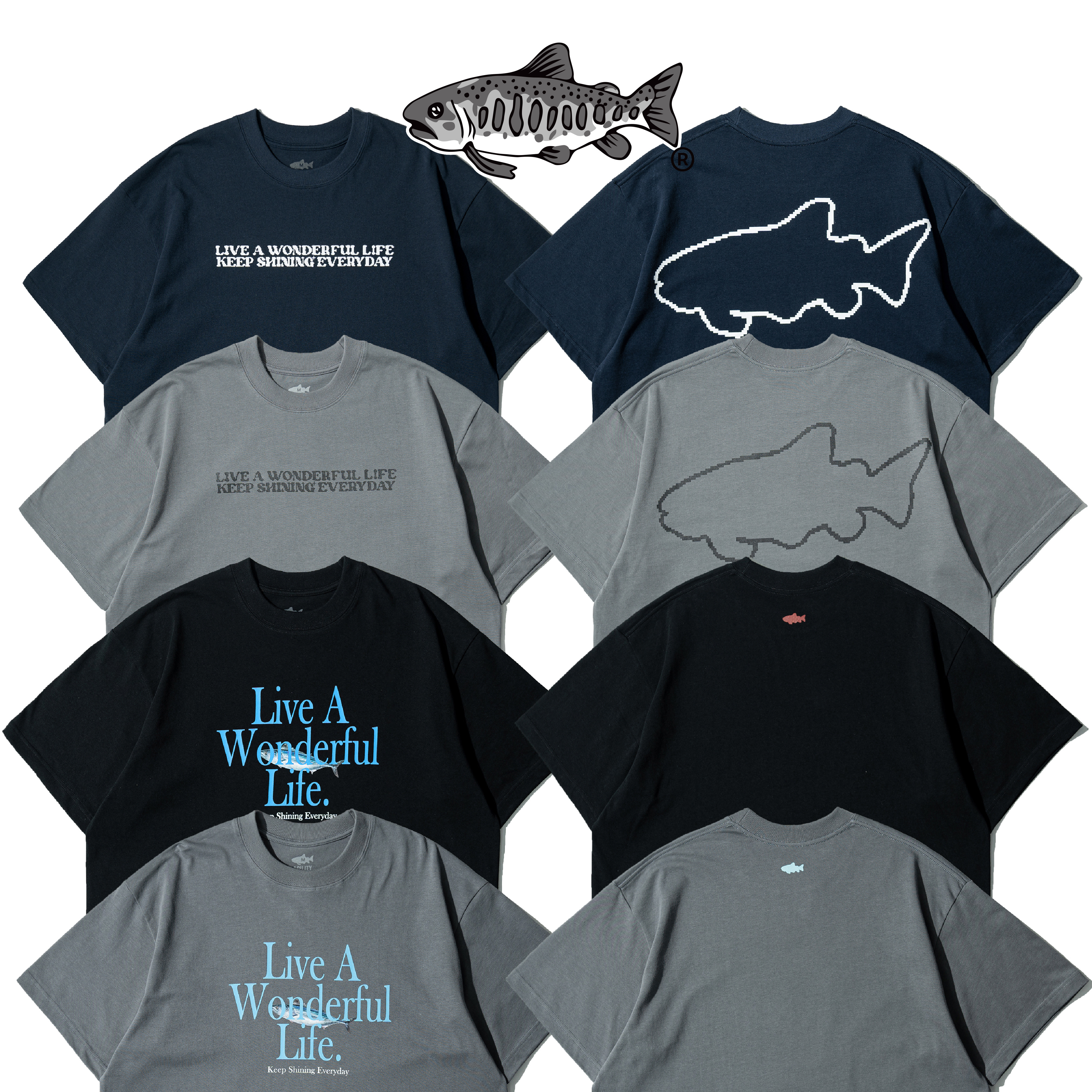 AGILITY Image Heavy Tee / Wonderful Life 標語 [RS6-WL2]