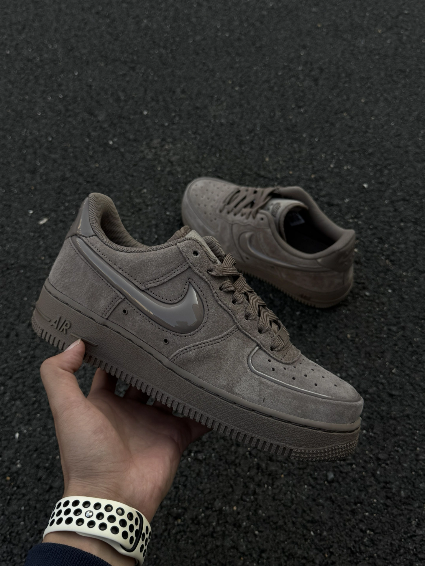 代購-Nike Air Force 1 '07 麂皮 復古 貂棕 HV4406-200