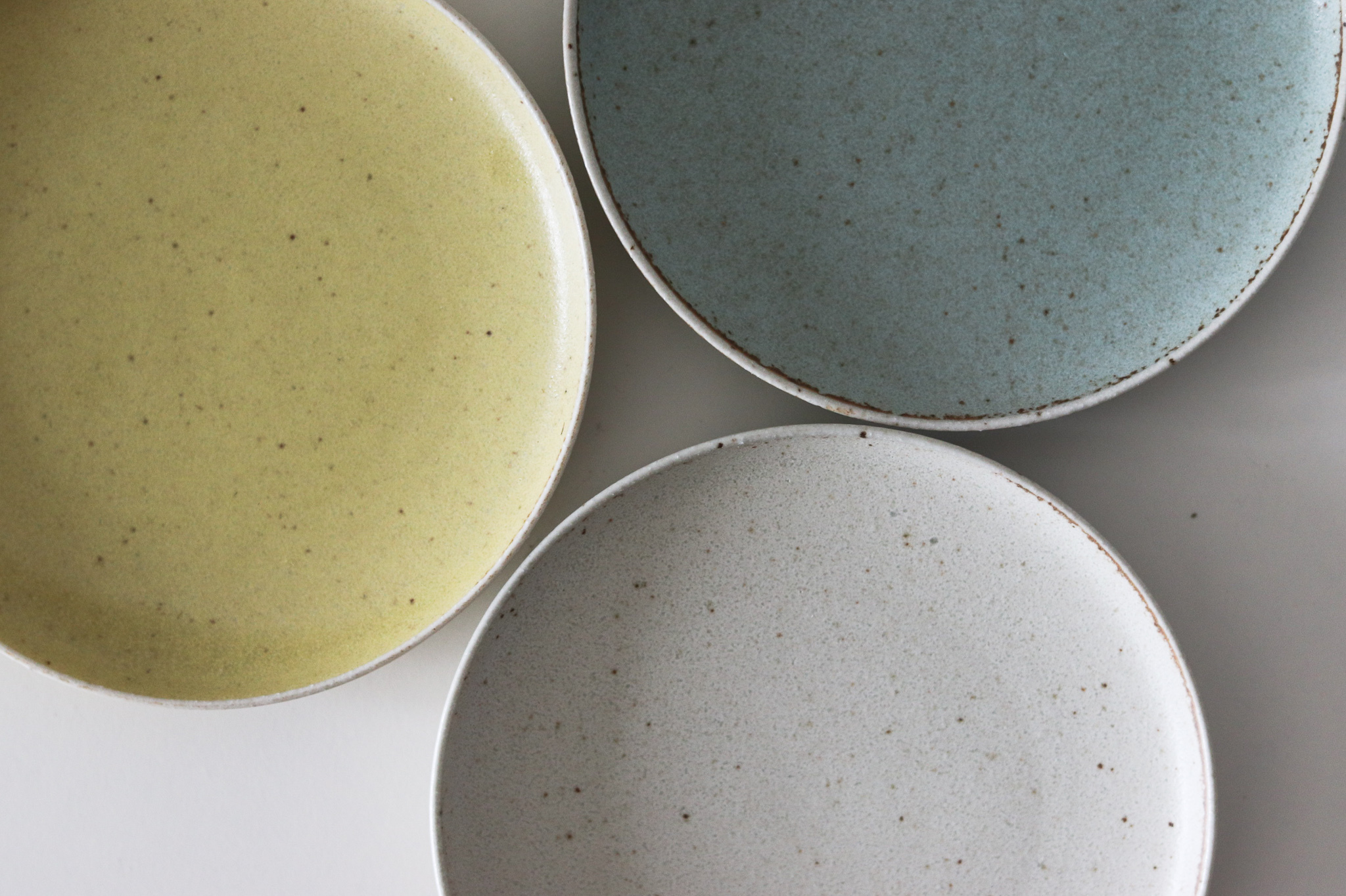 日本 美濃燒 吾山窯 PLAIN 甜點盤