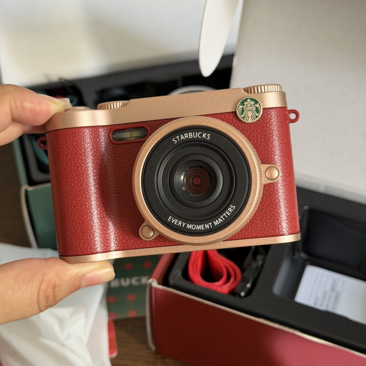 STARBUCKS 星巴克 超限量 復古ccd數位相機 海外星巴克 高級會員禮包