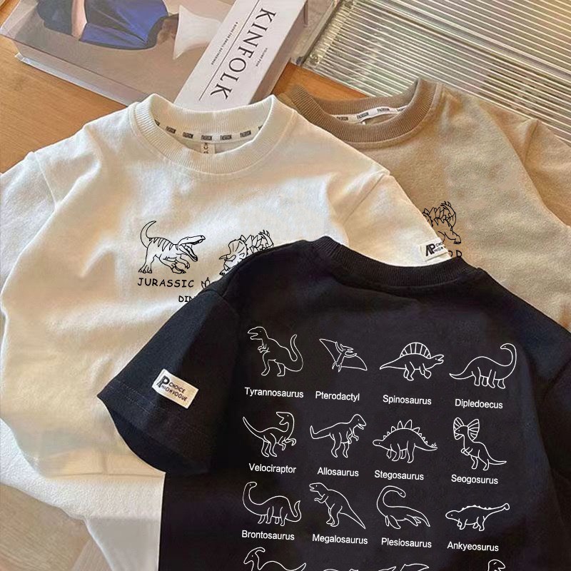 恐龍百搭短袖上衣