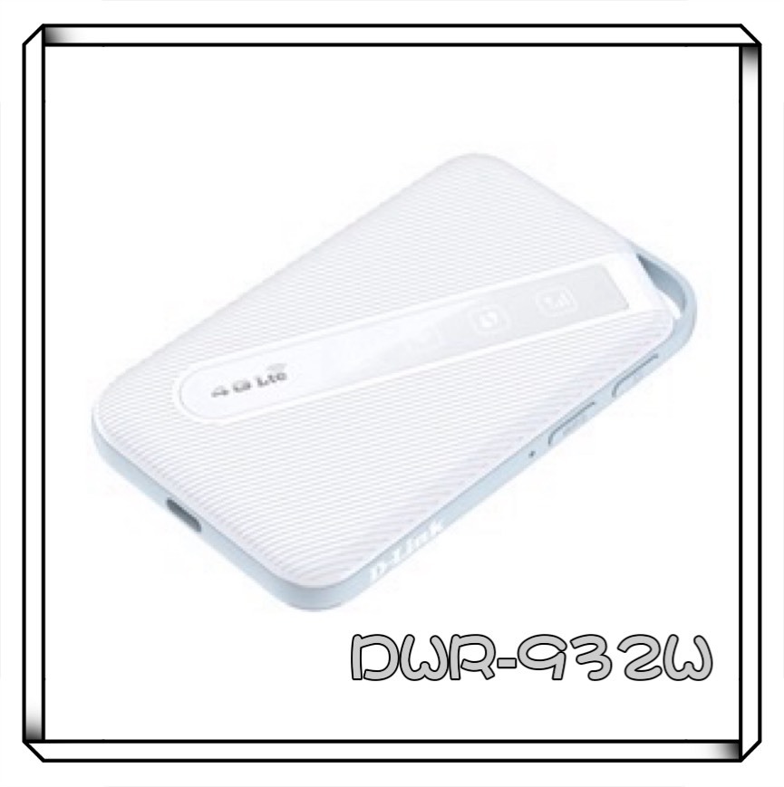 D-Link 友訊 DWR-932W 4G LTE AX300 Wi-Fi6 攜帶型行動分享器