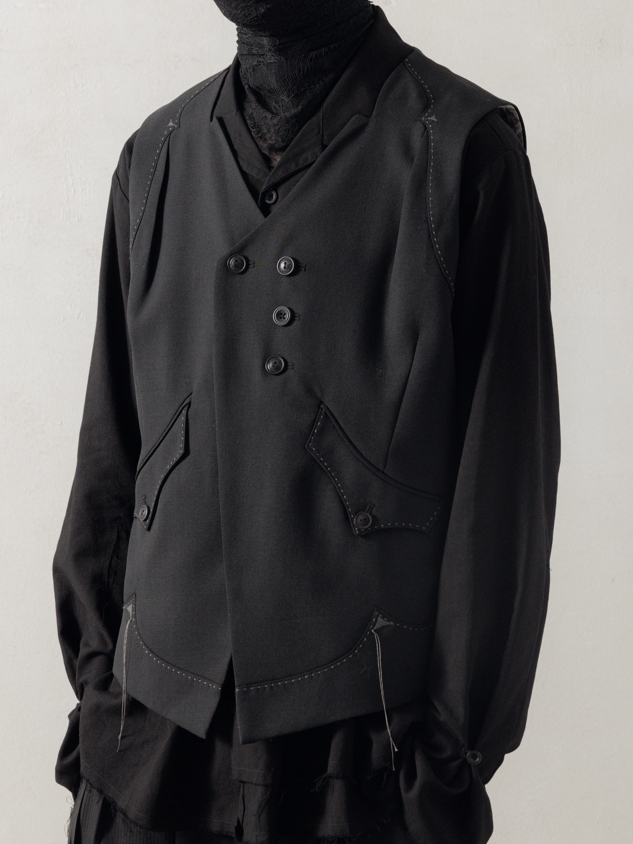 Professor.E｜25FW｜Embroidery Waistcoat