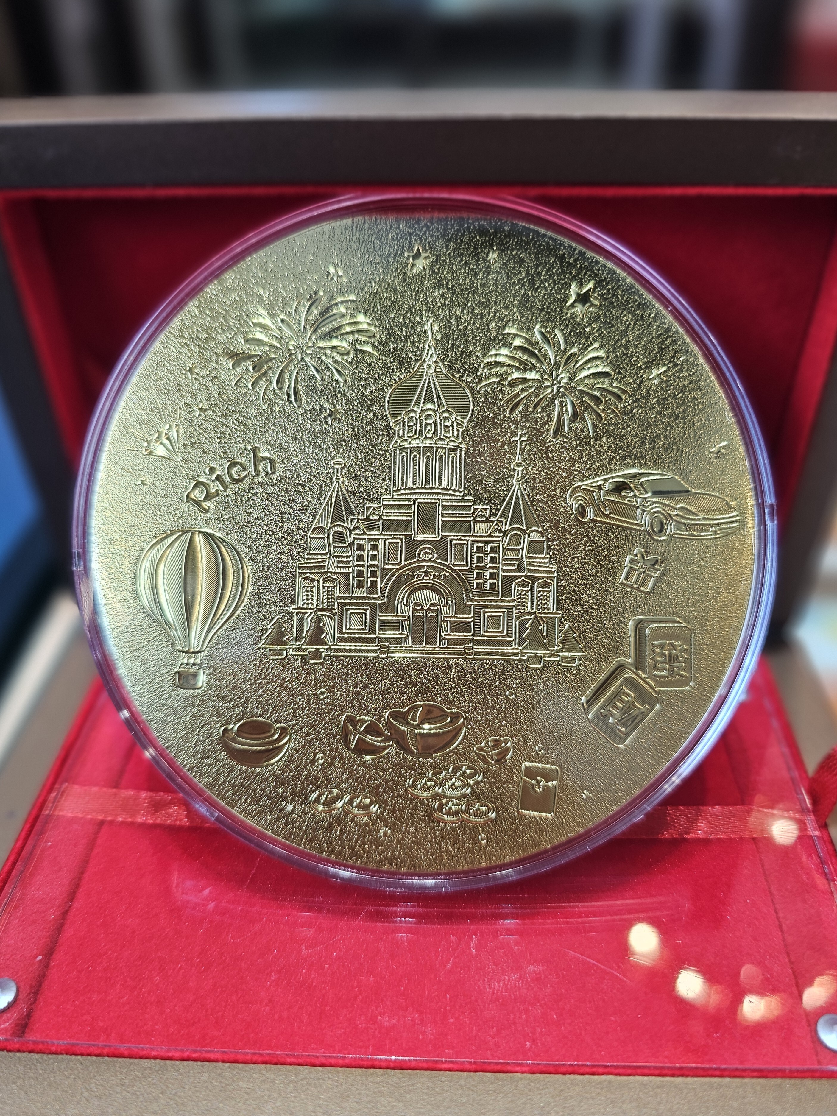 RICH發財許願餅｜足金999 1000mg