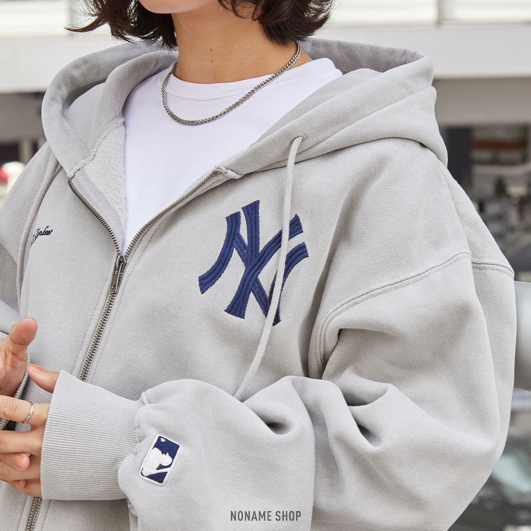 MLB 美國職棒大聯盟 水洗 刷毛 連帽 外套 六色 (男款)