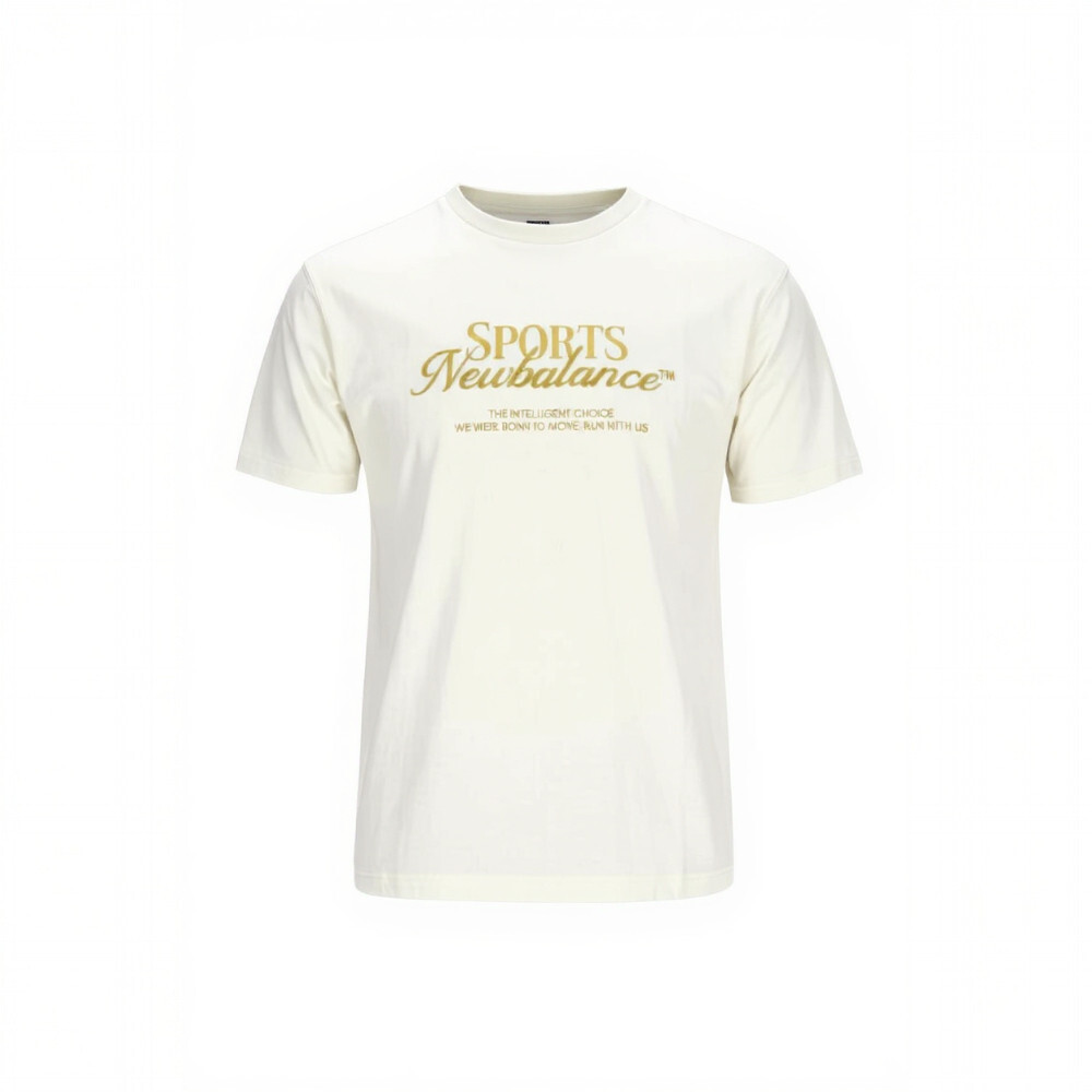 NEW BALANCE 短T NB SDS 上衣 米杏色 AMT53314CIC