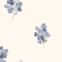 La Millou波蘭 Bamboo Muslin 100%竹纖銀離子紗布巾加大(115x140cm)｜英倫藍鈴花