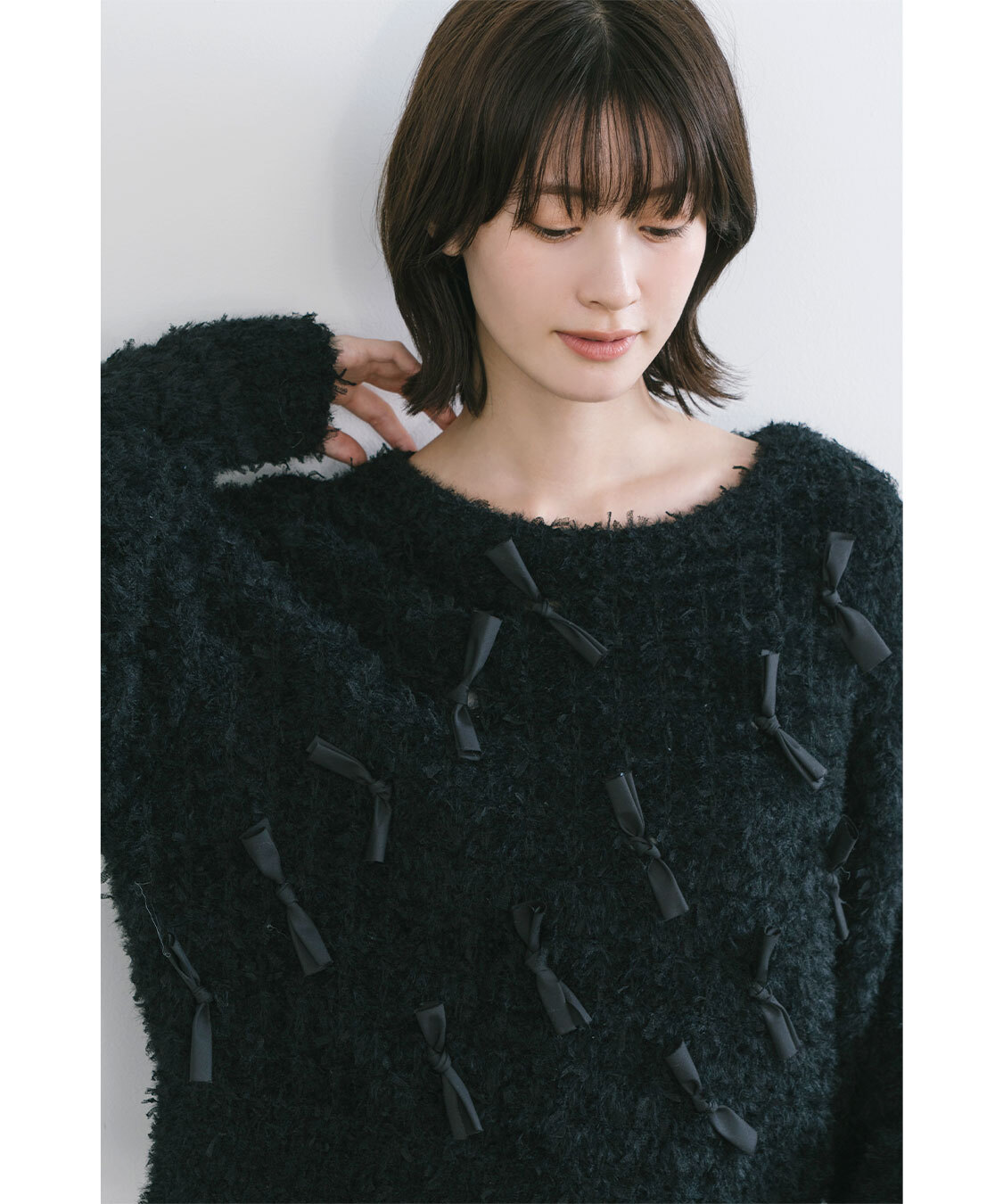 [預購] 折扣 COCO DEAL 夢幻紗蝴蝶結毛衣