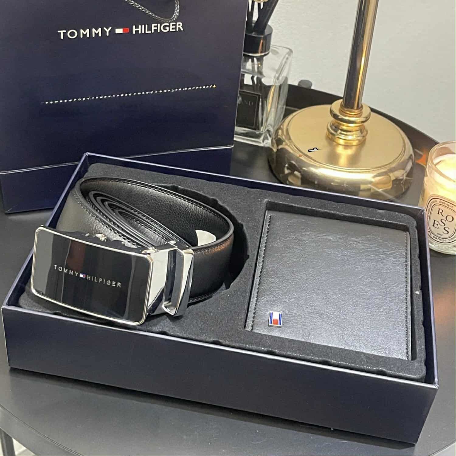 Tommy Hilfiger皮帶銀包禮盒