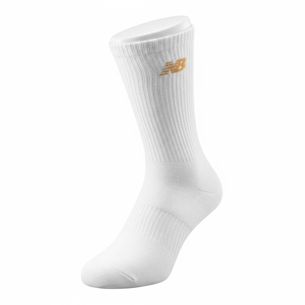 NEW BALANCE 襪子 NB 橘 黃 LOGO 中筒襪 長襪 一入 LAS51291OR LAS51291YL