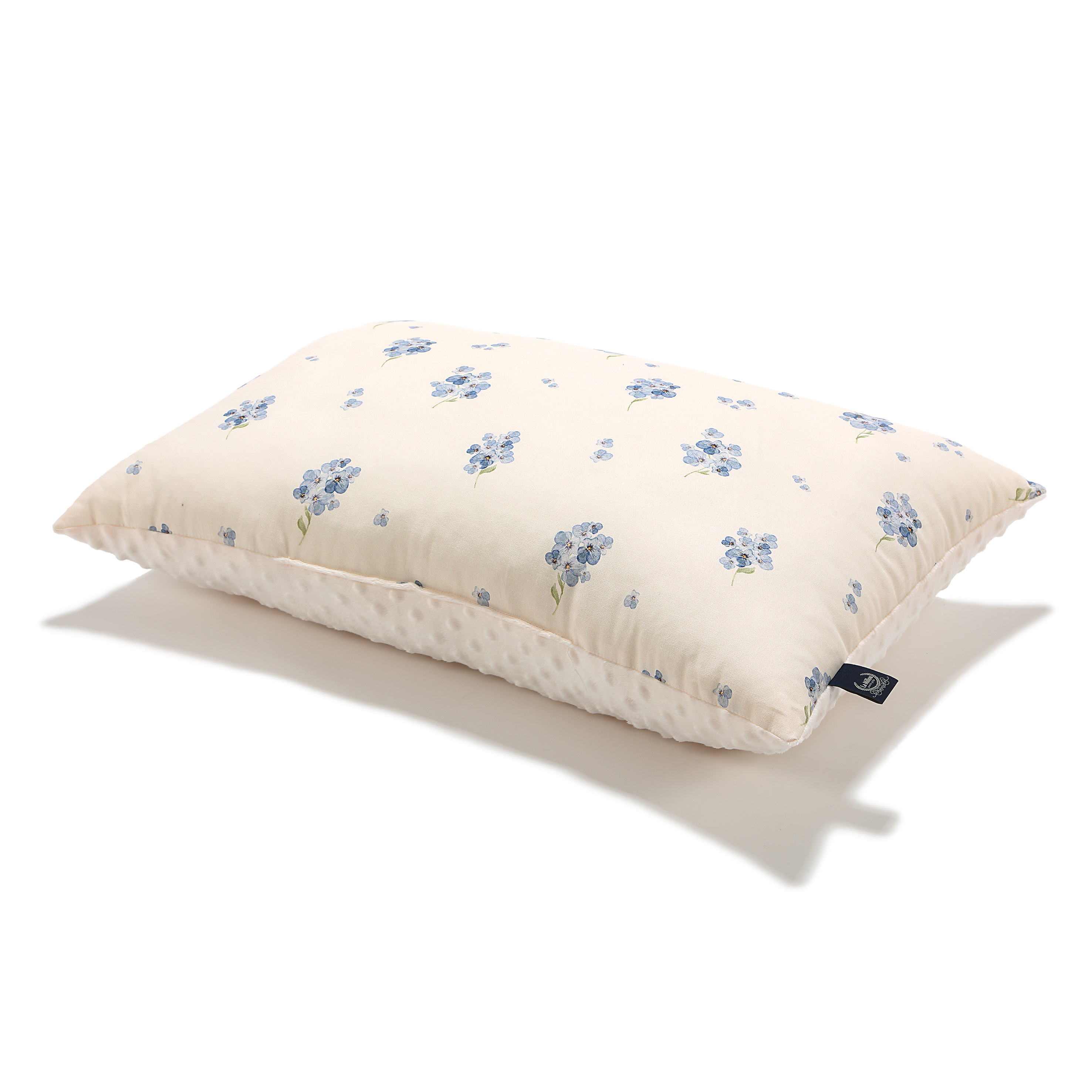 La Millou波蘭 豆豆大枕心｜英倫藍鈴花｜雲朵白