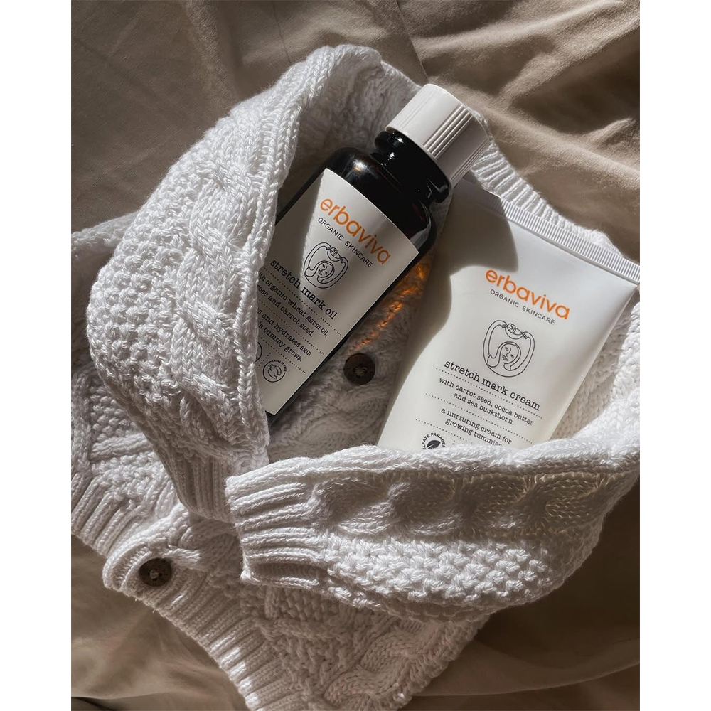 美國erbaviva 媽咪孕肚撫紋乳霜