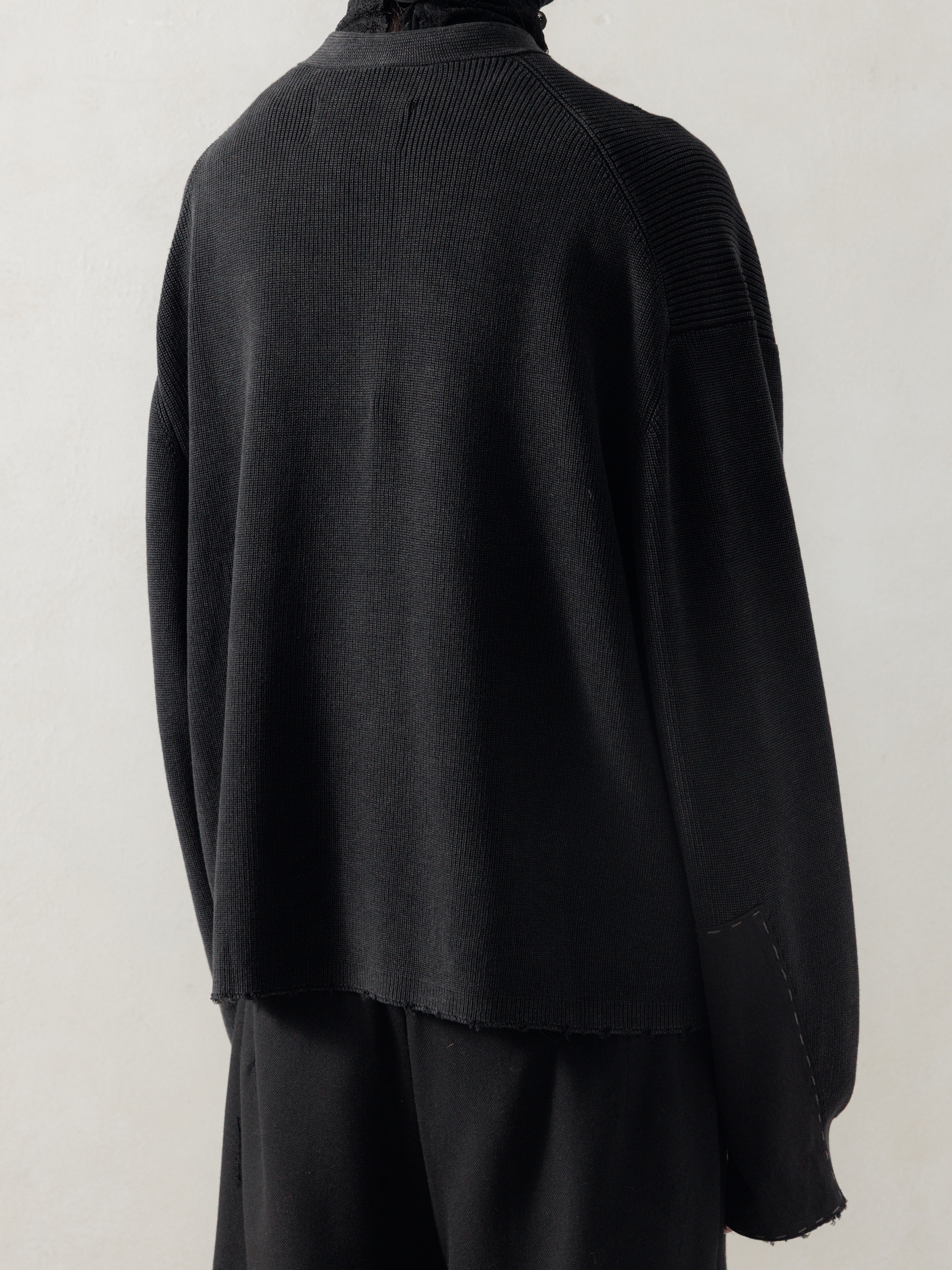 Professor.E｜25FW｜Double Breasted Aged Knit