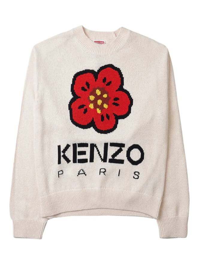 【直播】KENZO LL103179 花花圖案長袖上衣
