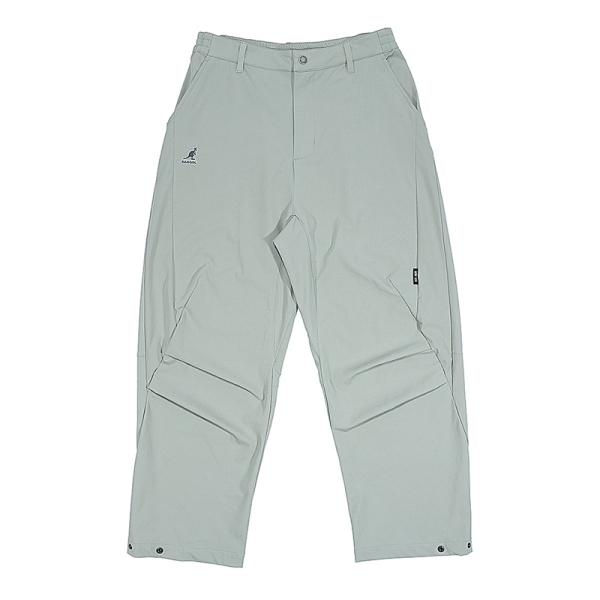 KANGOL 長褲 黑 灰 小LOGO 寬版 休閒 6555154011 6555154020