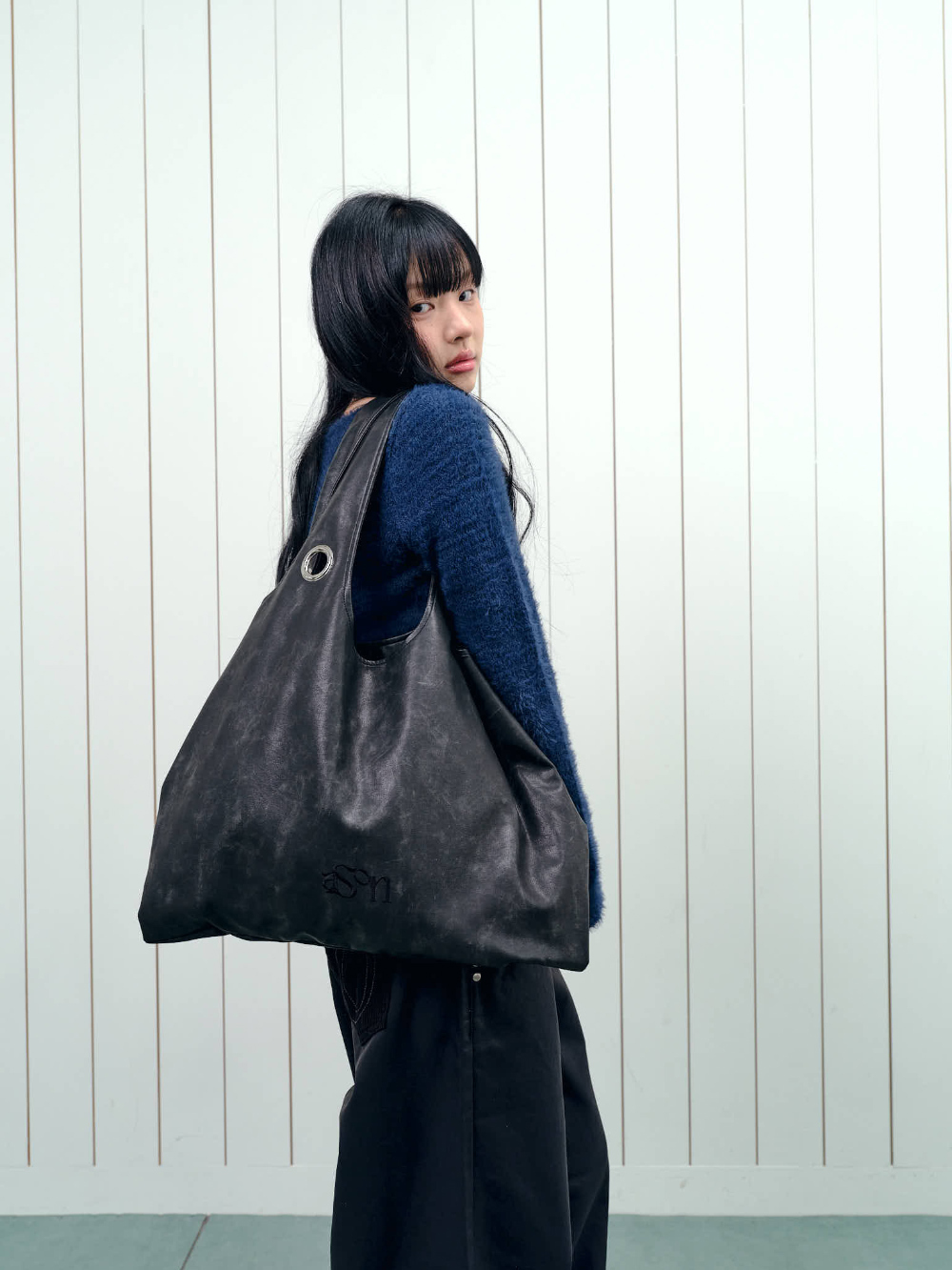 ASON LUX CRACK BIG BAG 復古皮革托特包 復古 托特包 大容量