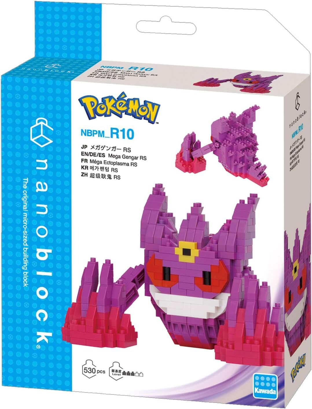 Nanoblock 迷你積木 NBPM_R10 超級耿鬼